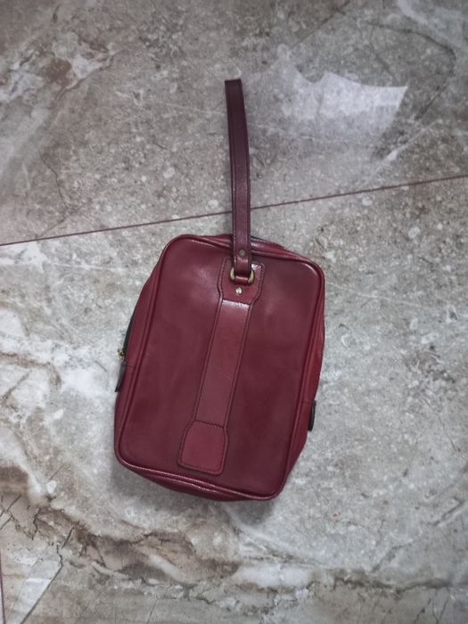 Skórzana saszetka męska