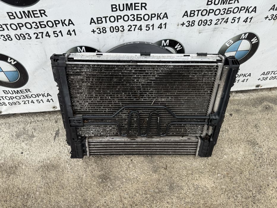 Бмв х1 е84 н47 акпп  касета радіаторів