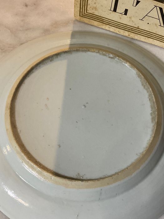 Prato Porcelana Chinesa séc XVIII 22 cm