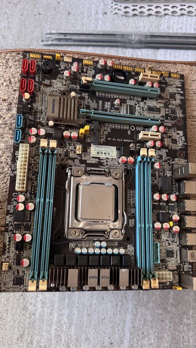 Материнская плата процессор intel i7 ddr3 звуковая видео карта куллер