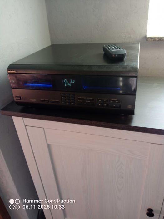 Sprzedam Super Zmieniarkę Technics SL-MC 7 + Pilot CD TEXT