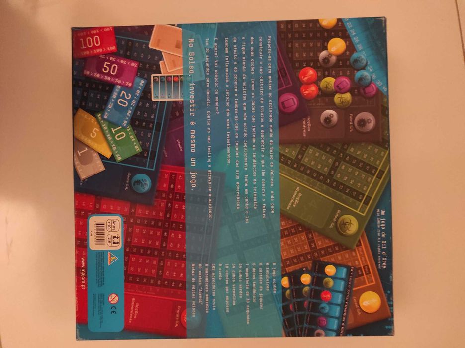 Jogo Tabuleiro - Bolsa - Como Novo64862295911427121
