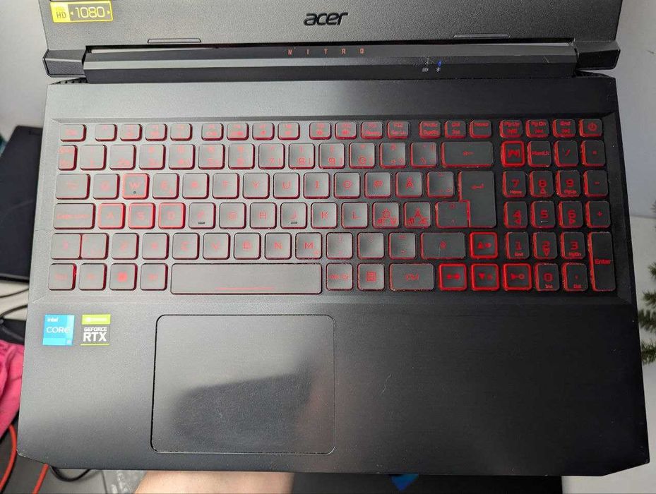 LAPTOP GAMINGOWY Acer Nitro RTX 3050 i5-11400H 144 hz