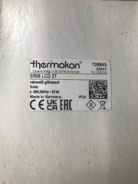 Zadajnik pomieszczeniowy