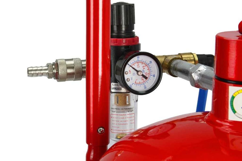 Piaskarka syfonowa 19l manometr odwadniający powietrze