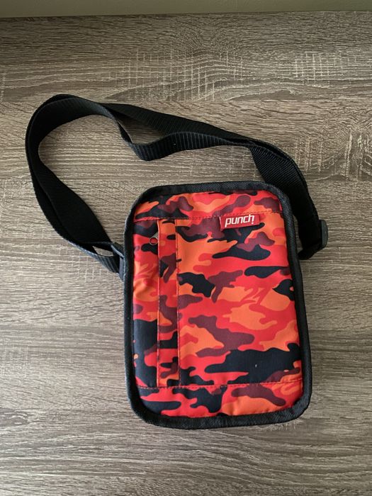 Сумка-органайзер Punch | Сумка мессенджер камуфляж, кросс-боди