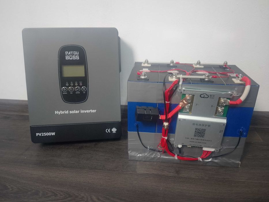 тихий набір Інвертор 1.8 кВт + LiFePO₄ 3.6 кВт·год з установкою