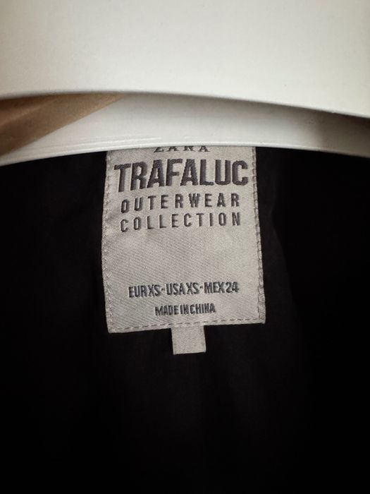 Płaszcz Zara Musztardowy