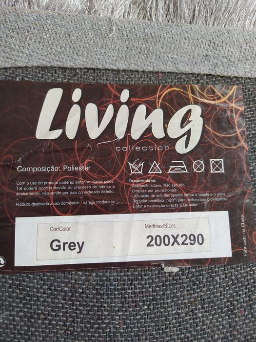 Tapete pelo médio para quarto ou sala