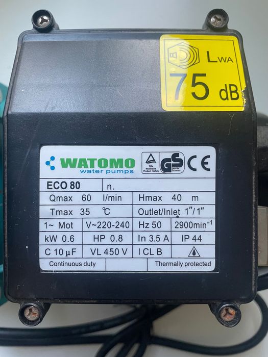 Насос поверхностный электрический водяной Watomo Eco 80 AF
