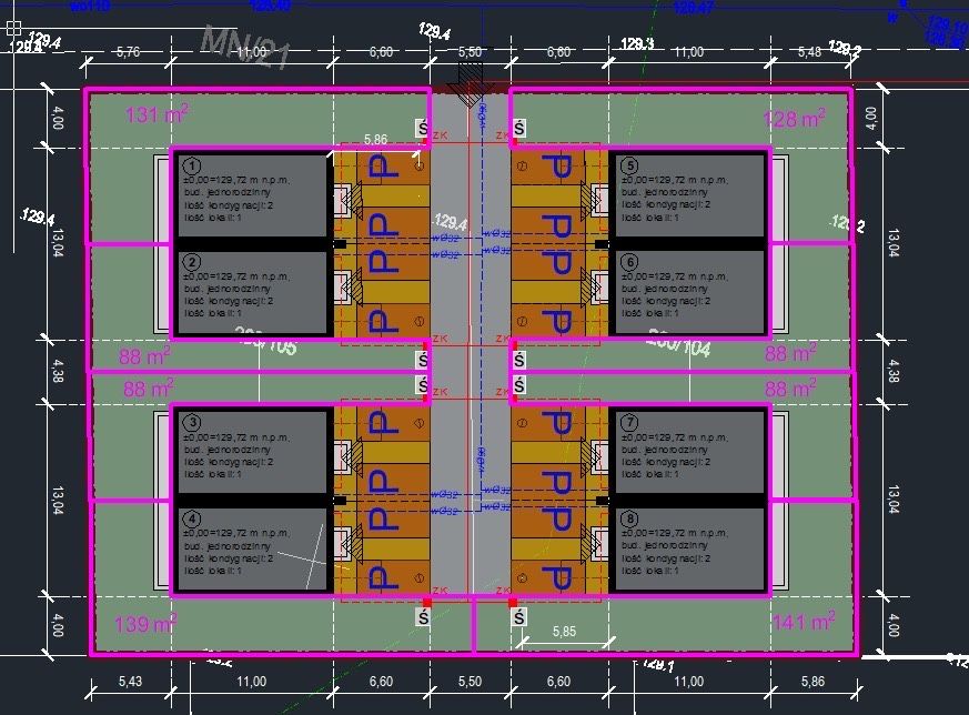 Blizniaki krzeczyn 107.08m2 prywatne osiedle bez posrednikow