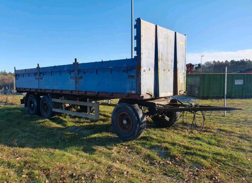 Przyczepa laweta do balotów 3 osiowa, 24dmc, ifa, hl, brandys, autosan