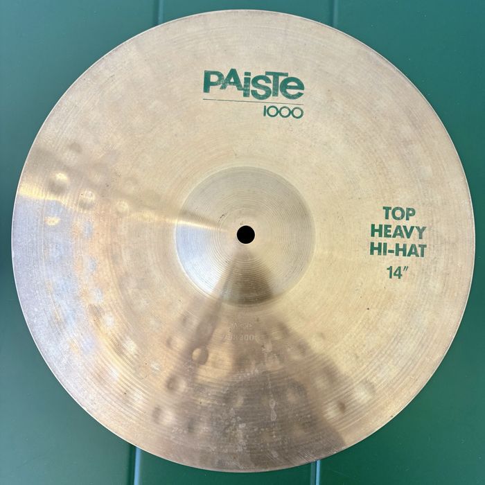 Paiste 1000 Heavy Hi-hats 14” de 1987