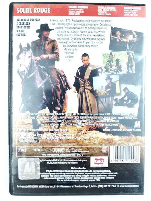 Samuraje i kowboje film DVD