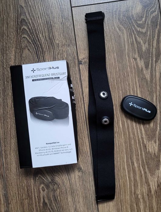 pas piersiowy sensor czujnik nadajnik tętna SportPlus pulsometr nowy