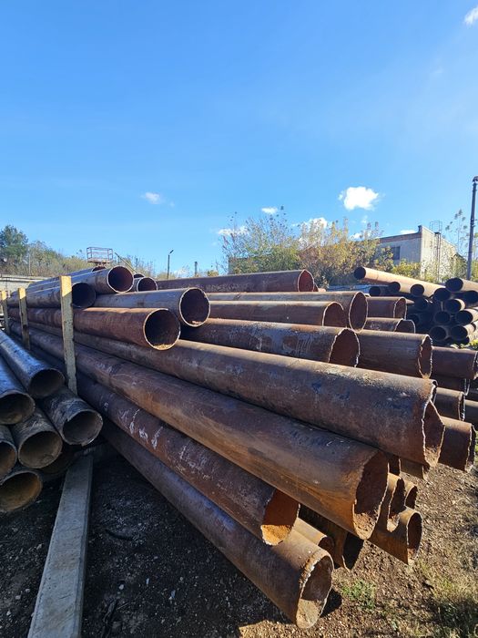 Труба 530х9-10мм 15тн демонтаж 6,00-12,10 м - 25000 грн т