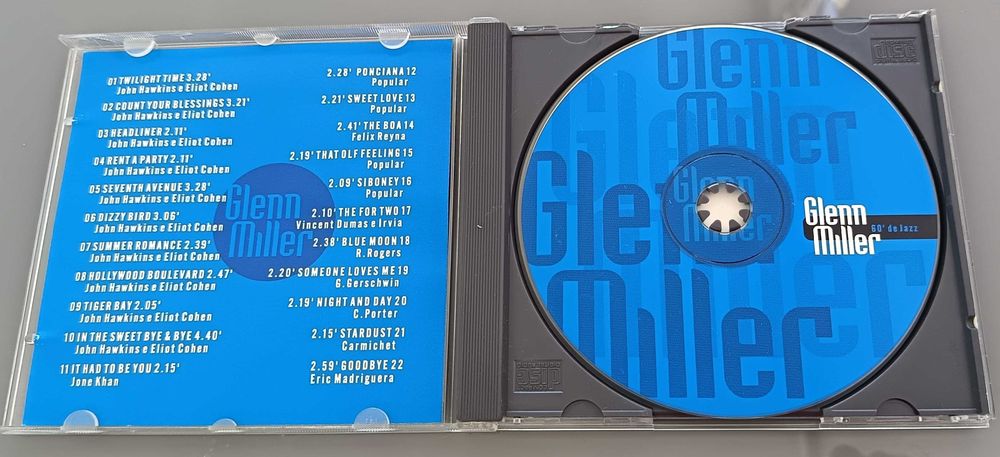 CD "Glenn Miller 60´de jazz " , em ótimo estado, como novo
