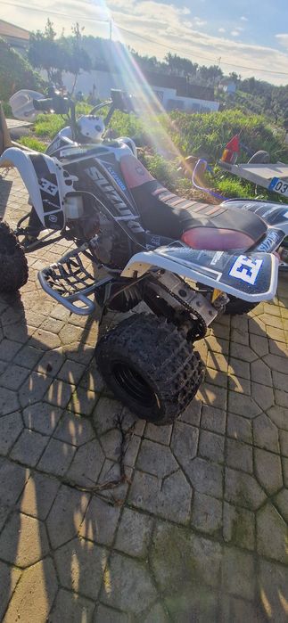 Ltz 400 2 lugares com atrelado rebosov alumínio