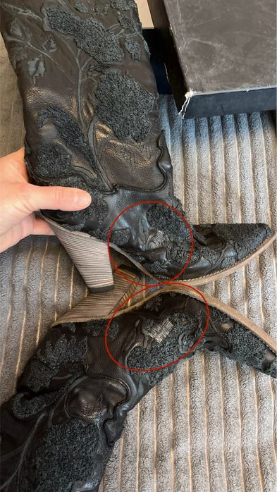 Сапоги козаки осінь,зима, шкіряні чоботи