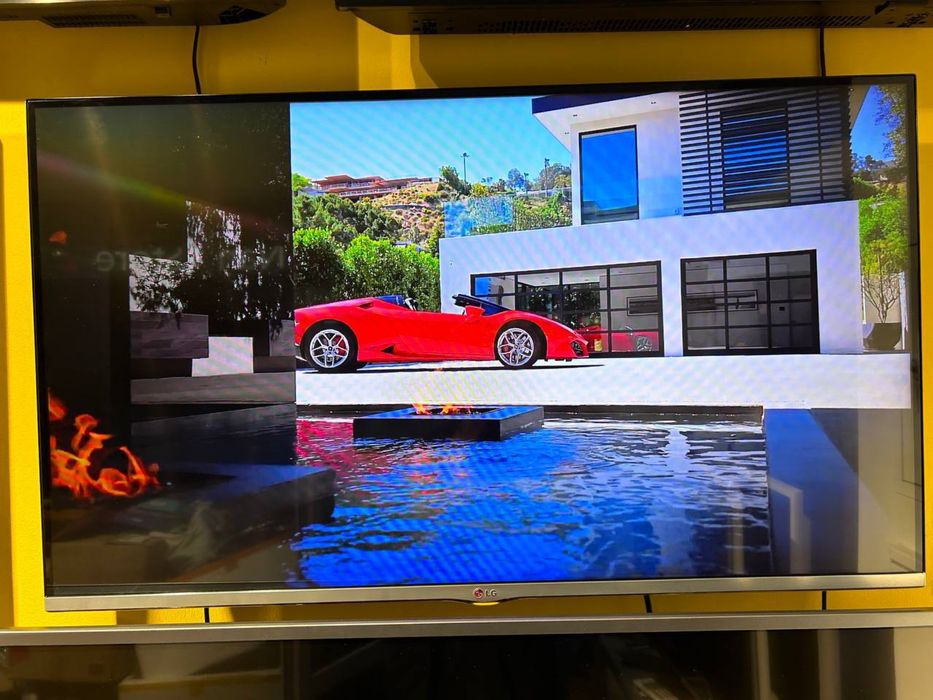 Безрамковий Преміум 3D Телевізор 47” 47LB720V Smart TV, WiFi