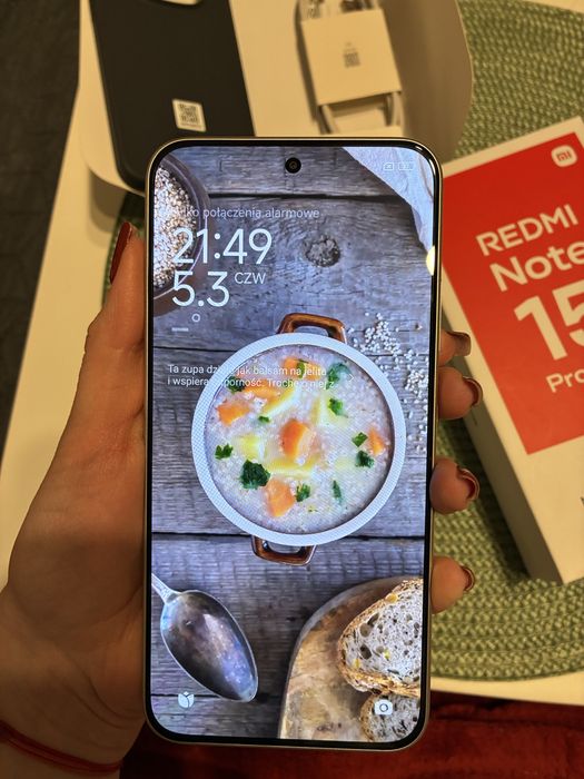 XIAOMI Redmi Note 15 Pro 5G 8/256 srebrny