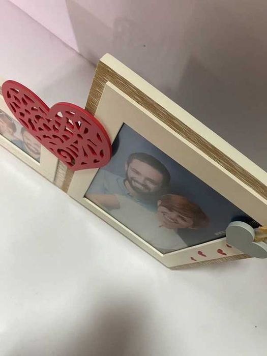 Moldura dupla para namorados/casais