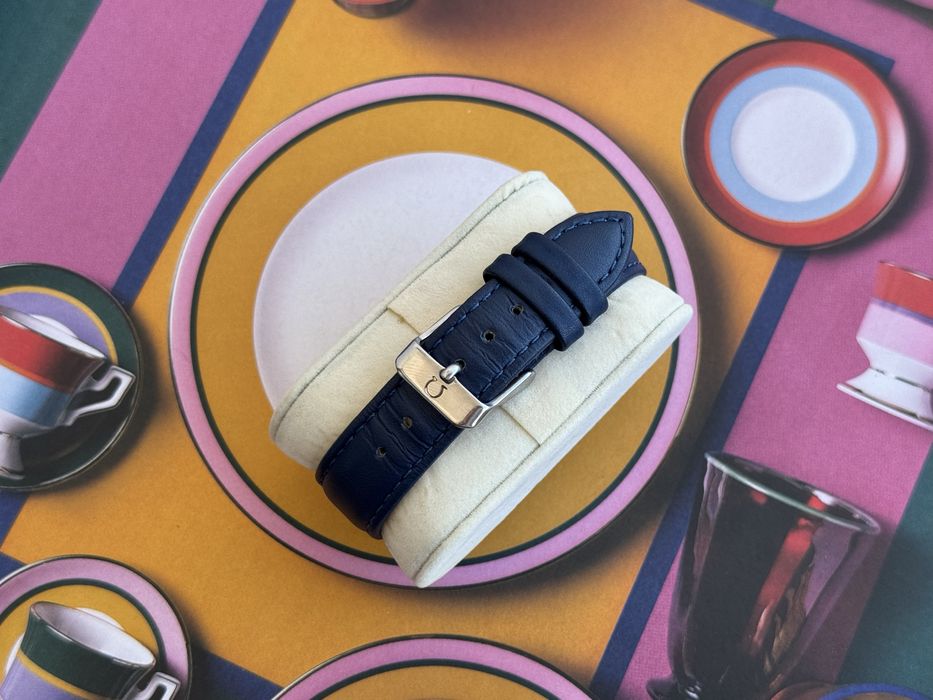 Omega Geneve automatico azul - 166.0163