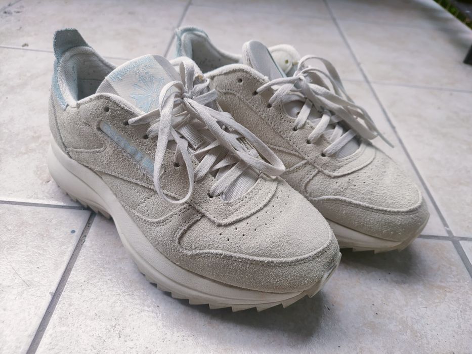 Reebok Damskie Buty Classic Leather Beige rozmiar 37