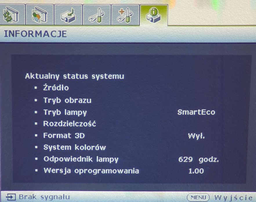 Sprzedam projektor BenQ MX525  w bardzo dobrym stanie technicznym  I wizualnym.