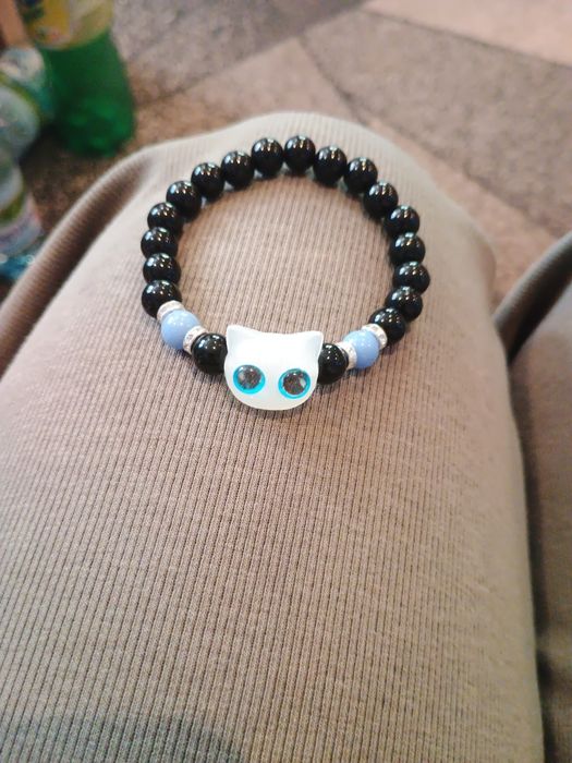 Nowa bransoletka kot