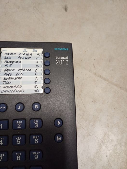 Telefon stacjonarny Siemens