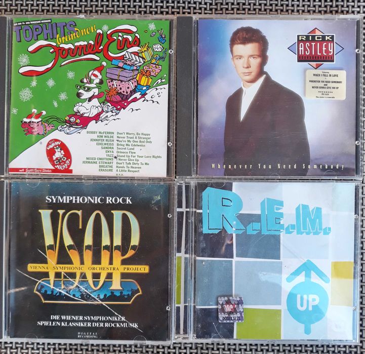 CD диски Music collection hits 80 с Германии 4 шт CD лот3