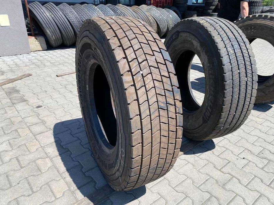 Opona ciężarowa napędowa 315/80R22.5 CONTINENTAL HYBRID HD3 / 17mm