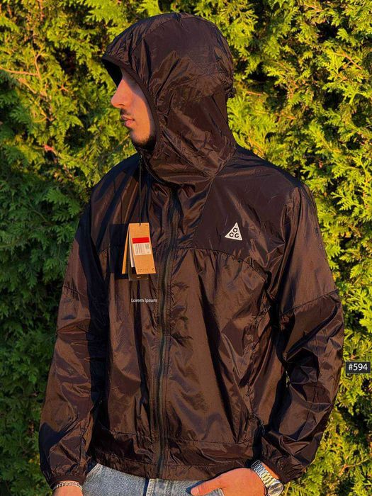 Вітровка Arcteryx GORE-TEX • Чорні XS S M L XL XXL • GORE TEX
