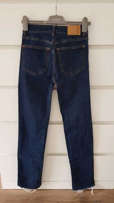 dżinsy prosta nogawka granatowe Pull&Bear