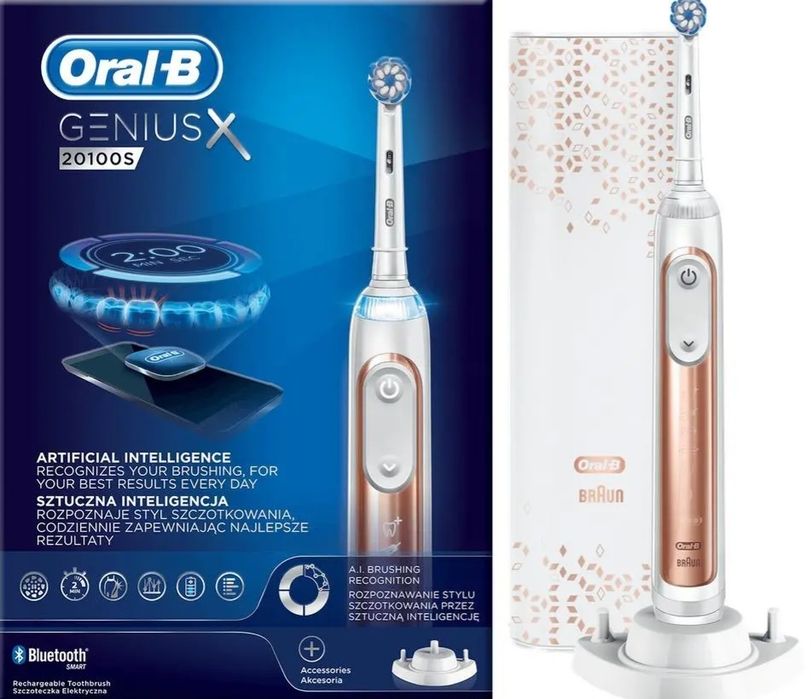 Nowe szczoteczki Oral B Genius X special edition