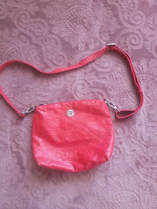 Torebka n ramię listonoszka czerwona torebka