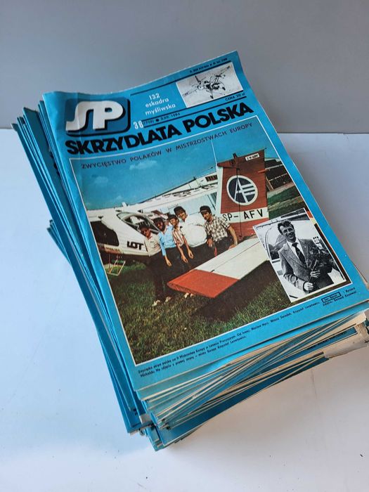 Stare Gazety 1982-86 Skrzydlata Polska PRL