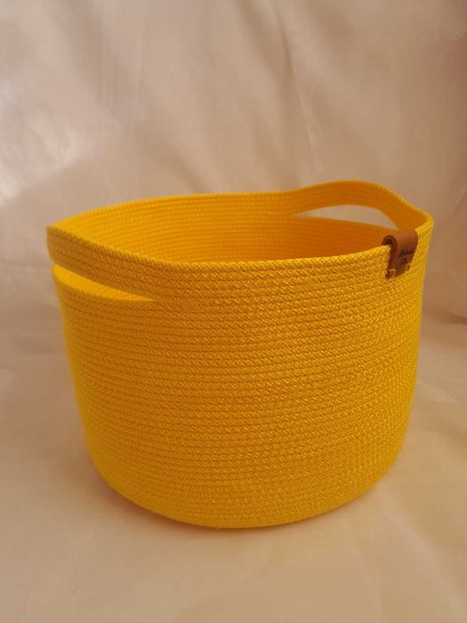 Кошик для зберігання, органайзер з кришкою, текстильний. Handmade