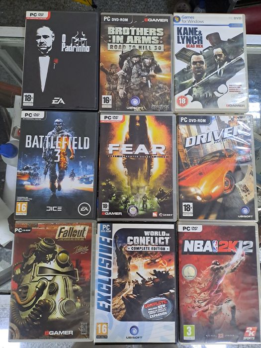 Jogos para PC Dvd