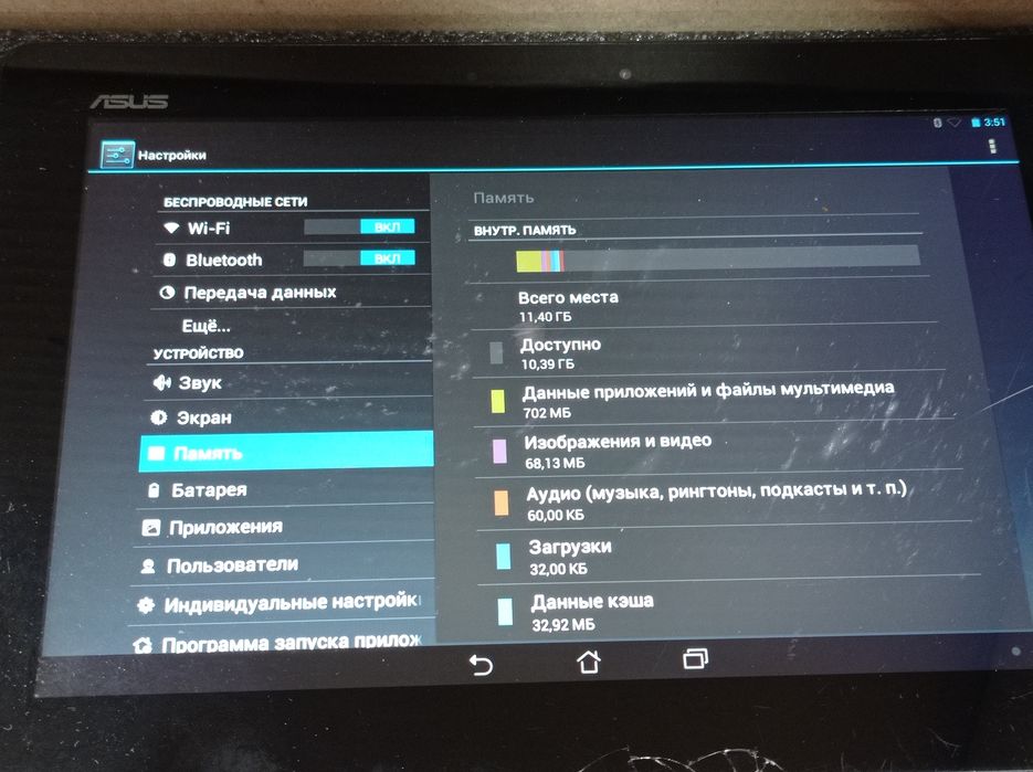 Планшет Asus MeMo Pad ME301T 16GB