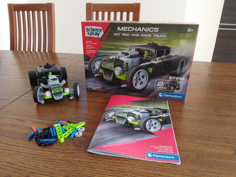 Clementoni Science and Play Mechanics klocki 2w1