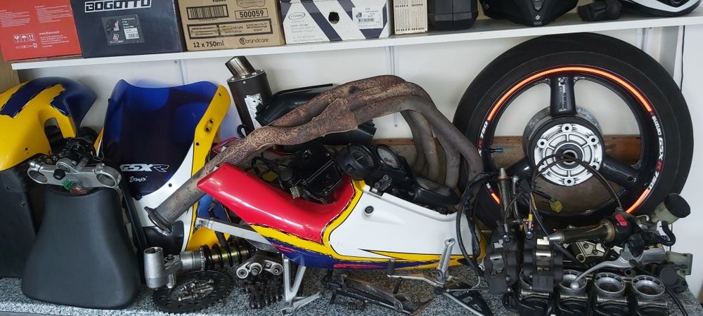 Peças suzuki srad 750
