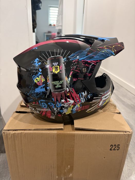 Kask cross quad hulajnoga