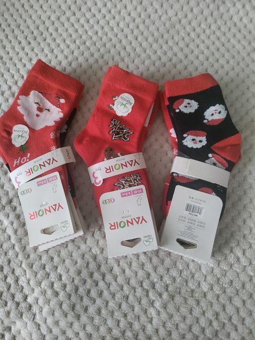 Meias para crianças de algodão