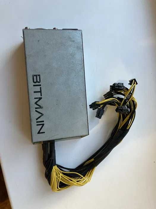 Блок живлення 12В 133А 1600Вт | Bitmain APW3++ 1600W | 12V (14V) 133A | Для FPV зарядних пристроїв та лабораторних БЖ