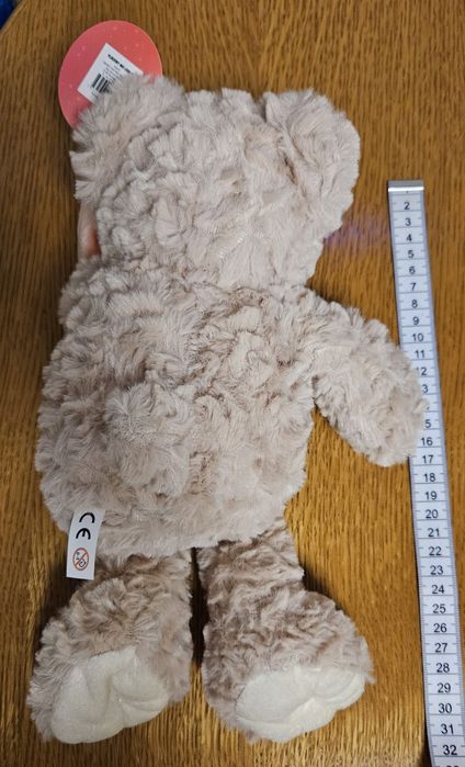 Miś pluszowy z różą Na walentynki Nowy na prezent walentines day plusz