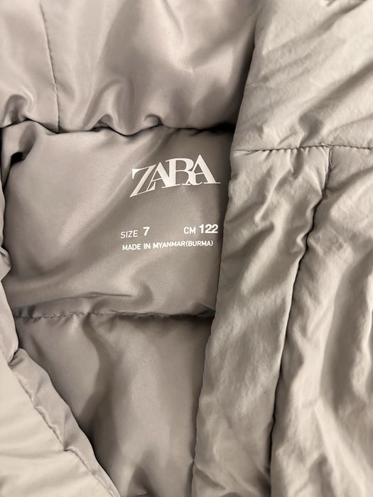 Пуховик Zara 122 розмір