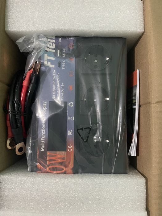 Инвертор 12v от 3000W для квартиры дома чистая синусоида