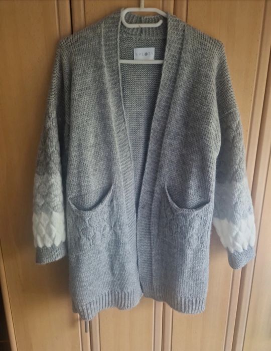Sweter kardigan damski